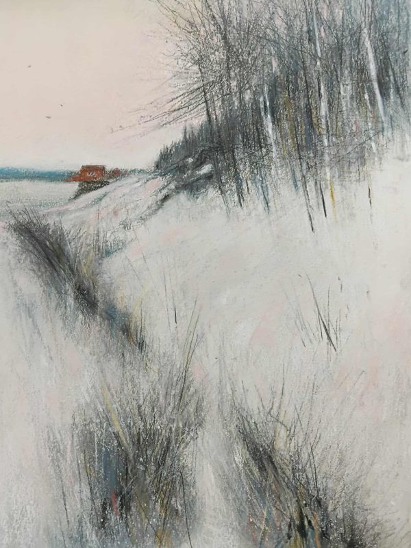 Snowfall along the Strand